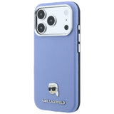 Husa de protectie Karl Lagerfeld compatibil cu iPhone 18 Pro Max / iPhone 17 Pro Max, Albastru