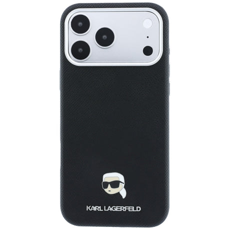 Husă Karl Lagerfeld pentru iPhone 18 Pro, neagră