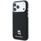 Husa de protectie Karl Lagerfeld compatibil cu iPhone 18 Pro / iPhone 17 Pro, Negru