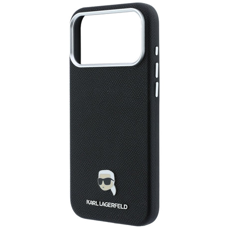 Husă Karl Lagerfeld pentru iPhone 18 Pro, neagră
