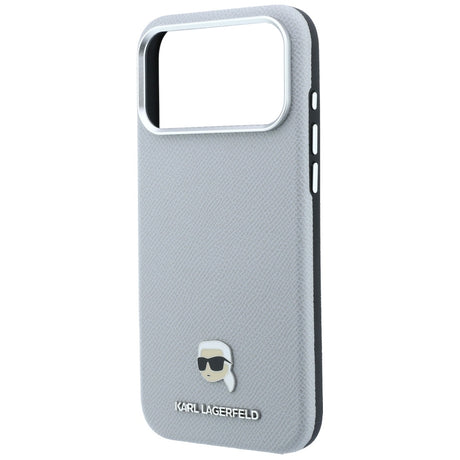 Husă de protecție Karl Lagerfeld pentru iPhone 18 Pro / iPhone 17 Pro, gri