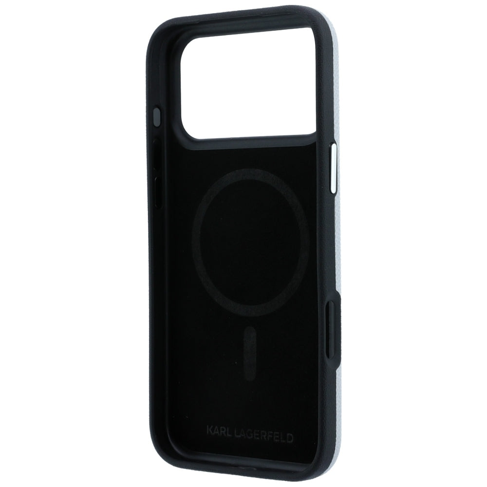Husa de protectie Karl Lagerfeld compatibil cu iPhone 18 Pro / iPhone 17 Pro, Gri