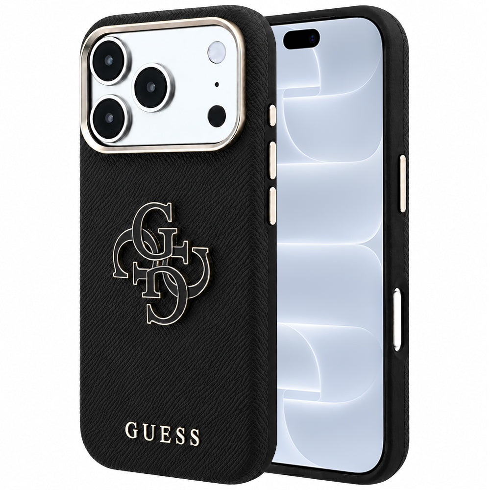 Husa de protectie Guess compatibil cu iPhone 17 Pro / iPhone 18 Pro, Negru