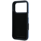 Husa de protectie Karl Lagerfeld Saffiano compatibil cu iPhone 18 Pro / iPhone 17 Pro, Albastru
