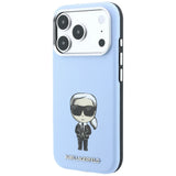 Husa de protectie Karl Lagerfeld compatibil cu iPhone 18 Pro Max / iPhone 17 Pro Max, Albastru