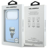Husa de protectie Karl Lagerfeld compatibil cu iPhone 18 Pro Max / iPhone 17 Pro Max, Albastru
