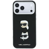 Husa de protectie Karl Lagerfeld Saffiano compatibil cu iPhone 17 Pro Max / iPhone 18 Pro Max, Negru