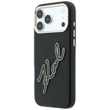 Husa de protectie Karl Lagerfeld compatibil cu iPhone 18 Pro Max / iPhone 17 Pro Max, Negru