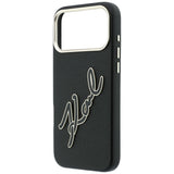 Husa de protectie Karl Lagerfeld compatibil cu iPhone 18 Pro Max / iPhone 17 Pro Max, Negru