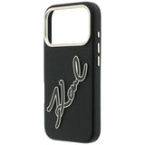 Husa de protectie Karl Lagerfeld compatibil cu iPhone 17 Pro / iPhone 18 Pro, Negru