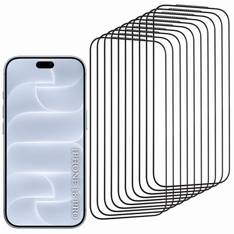Folie de protectie Lito HD Pro compatibil cu iPhone 18 Pro / iPhone 17 Pro, Negru
