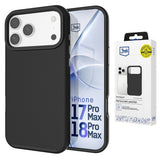 Husa de protectie 3mk Fortis MagCase compatibil cu iPhone 17 Pro Max / iPhone 18 Pro Max, Negru