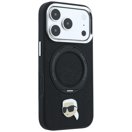 Husa de protectie Karl Lagerfeld compatibil cu iPhone 18 Pro Max / iPhone 17 Pro Max, Negru