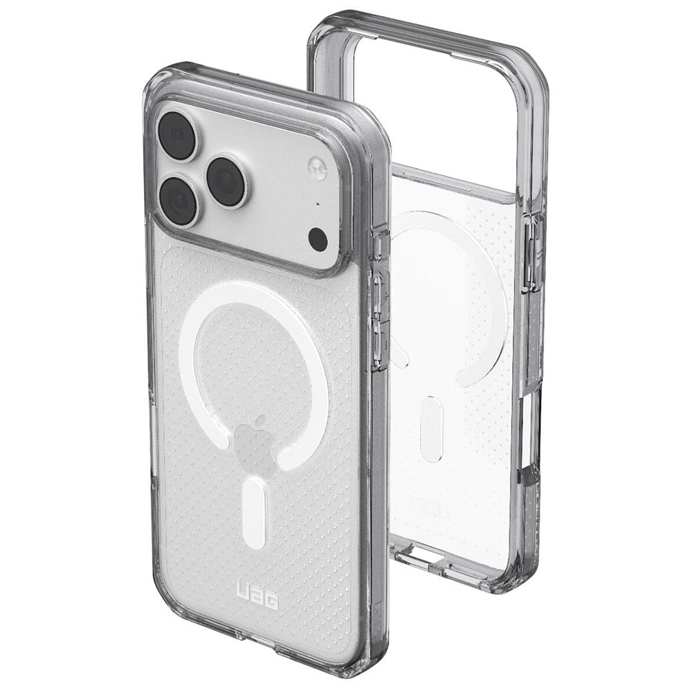 Husa de protectie UAG Dot MagSafe compatibil cu iPhone 17 Pro / iPhone 18 Pro, Gri