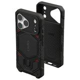 Husa de protectie UAG Monarch Pro compatibil cu iPhone 17 Pro / iPhone 18 Pro, Negru
