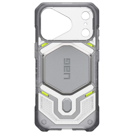 Husa de protectie UAG Monarch Pro compatibil cu iPhone 17 Pro / iPhone 18 Pro, Argintiu