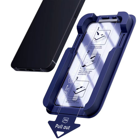Folie de protectie 3mk HardGlass Max compatibil cu iPhone 17 Pro Max / iPhone 18 Pro Max, Negru
