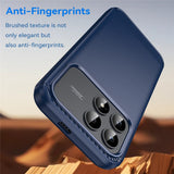 Husa de protectie Techsuit Carbon Silicone compatibil cu Xiaomi Poco F9 Pro, Albastru