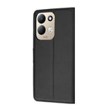 Husa de protectie Techsuit Leather Folio compatibil cu Xiaomi Redmi 17 4G / Redmi 17 5G, Negru