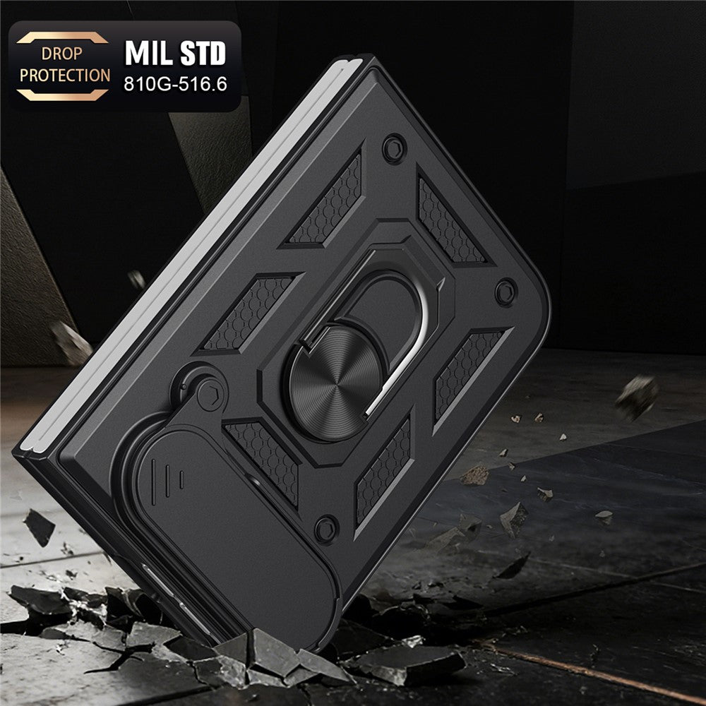 Husa de protectie Techsuit CamShield Series compatibil cu iPhone Duo, Negru