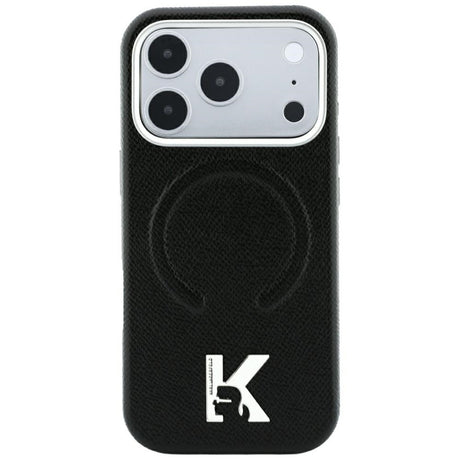 Husa de protectie Karl Lagerfeld compatibil cu iPhone 18 Pro Max / iPhone 17 Pro Max, Negru