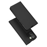 Husa de protectie Techsuit Magskin Book compatibil cu Xiaomi Redmi Note 17 Pro Max, Negru
