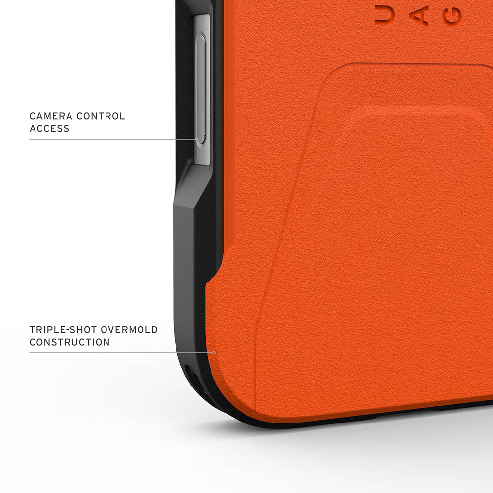 Husa de protectie UAG Civilian compatibil cu iPhone 17 Pro, Portocaliu