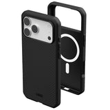 Husa de protectie UAG Dot MagSafe compatibil cu iPhone 17 Pro Max / iPhone 18 Pro Max, Negru