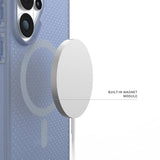 Husa de protectie UAG Dot MagSafe compatibil cu Samsung Galaxy S26 Ultra, Albastru
