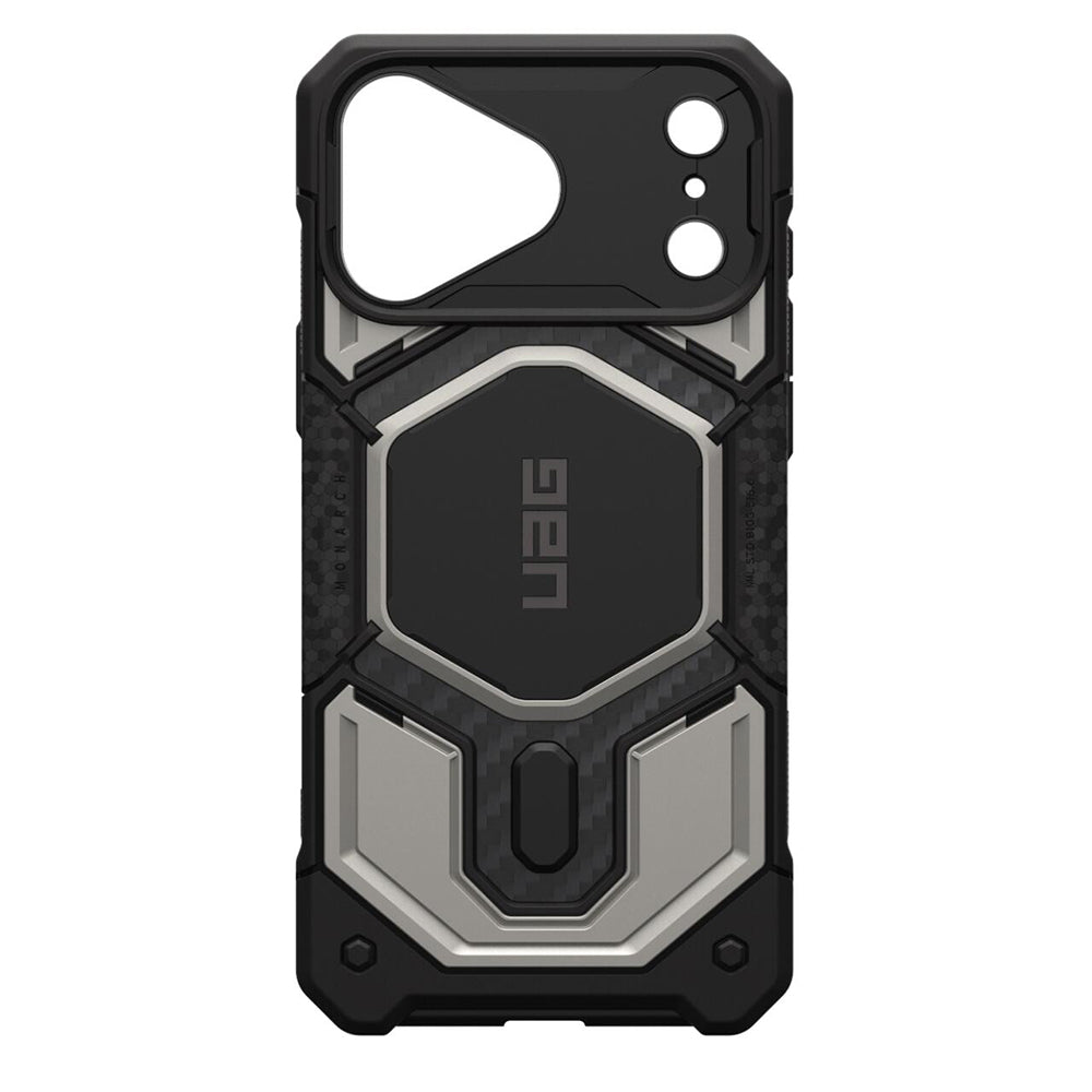 Husa de protectie UAG Monarch Pro compatibil cu iPhone 17 Pro Max / iPhone 18 Pro Max, Gri