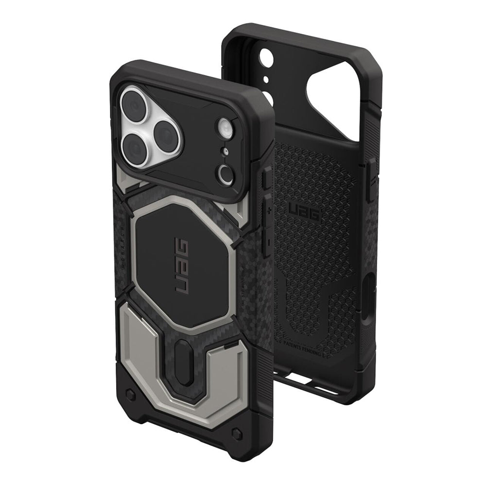Husa de protectie UAG Monarch Pro compatibil cu iPhone 17 Pro Max / iPhone 18 Pro Max, Gri