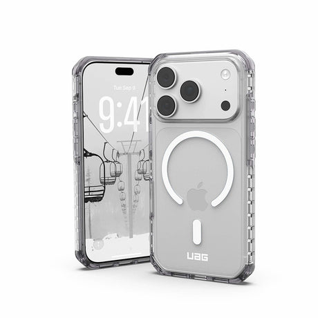 Husa de protectie UAG Plyo LT MagSafe compatibil cu iPhone 17 Pro / iPhone 18 Pro, Argintiu