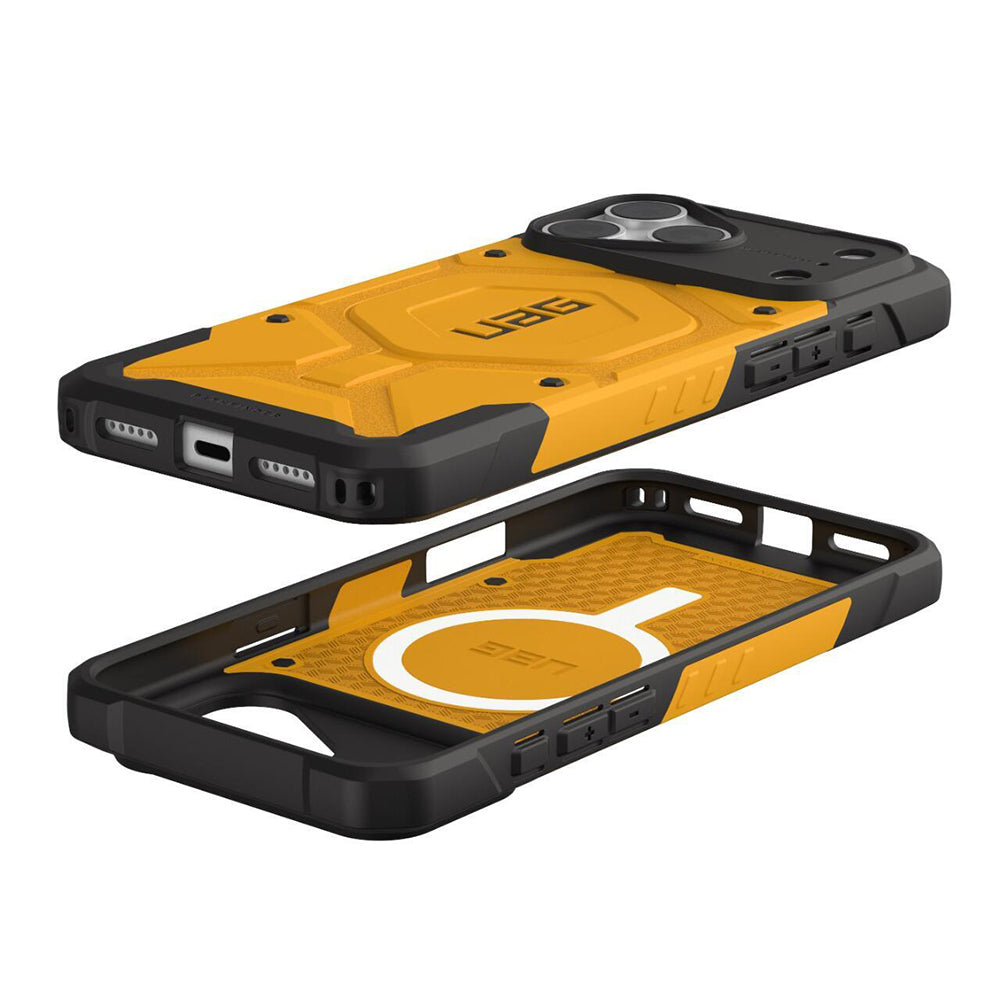 Husa de protectie UAG Pathfinder compatibil cu iPhone 17 Pro / iPhone 18 Pro, Galben