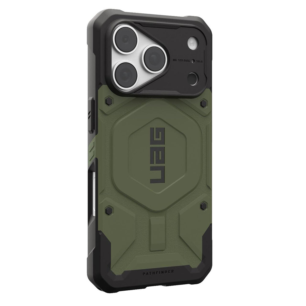 Husa de protectie UAG Pathfinder compatibil cu iPhone 17 Pro / iPhone 18 Pro, Verde