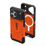 Husa de protectie UAG Pathfinder compatibil cu iPhone 17 Pro / iPhone 18 Pro, Portocaliu