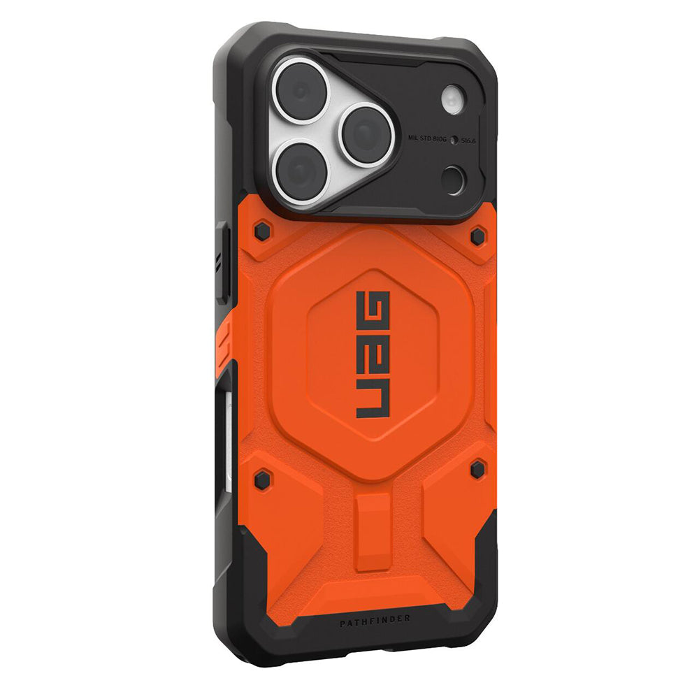 Husa de protectie UAG Pathfinder compatibil cu iPhone 17 Pro / iPhone 18 Pro, Portocaliu
