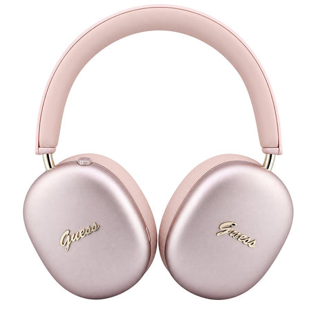 Casti Wireless Guess Metal Script Logo (GUBHP10HMBSP), BT 5.4, ENC, Roz