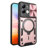 Husa de protectie Techsuit CamGuard Pro compatibil cu Xiaomi Redmi 17 4G / Redmi 17 5G, Roz Auriu
