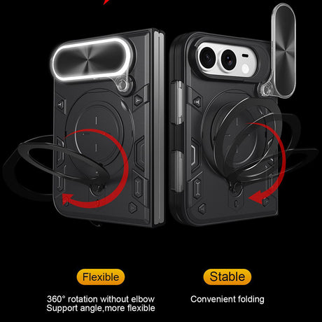 Husa de protectie Techsuit CamGuard Pro compatibil cu iPhone Duo, Negru