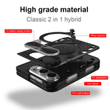 Husa de protectie Techsuit CamGuard Pro compatibil cu iPhone Duo, Negru