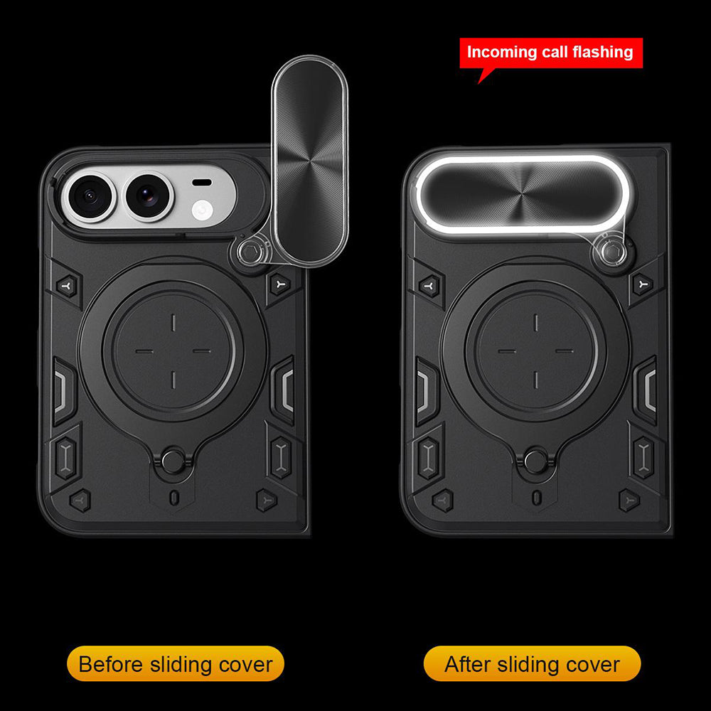 Husa de protectie Techsuit CamGuard Pro compatibil cu iPhone Duo, Negru