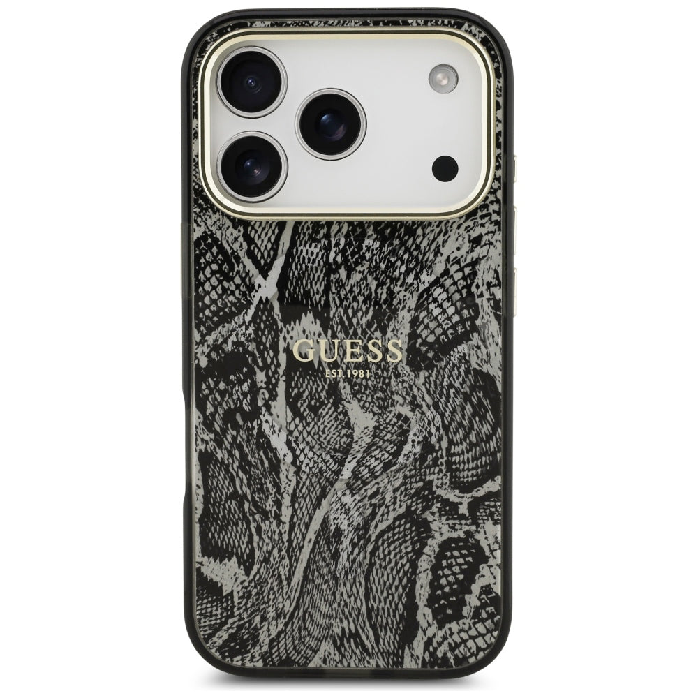 Husa de protectie Guess compatibil cu iPhone 17 Pro Max / iPhone 18 Pro Max, Negru