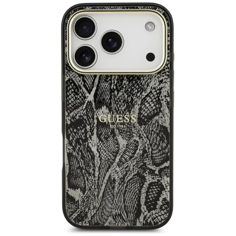 Husa de protectie Guess compatibil cu iPhone 17 Pro Max / iPhone 18 Pro Max, Negru