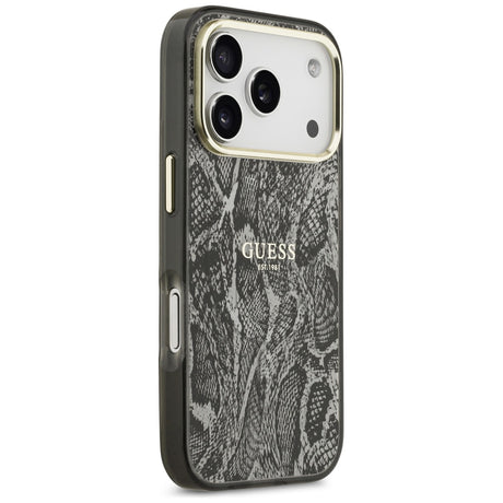 Husa de protectie Guess compatibil cu iPhone 17 Pro Max / iPhone 18 Pro Max, Negru