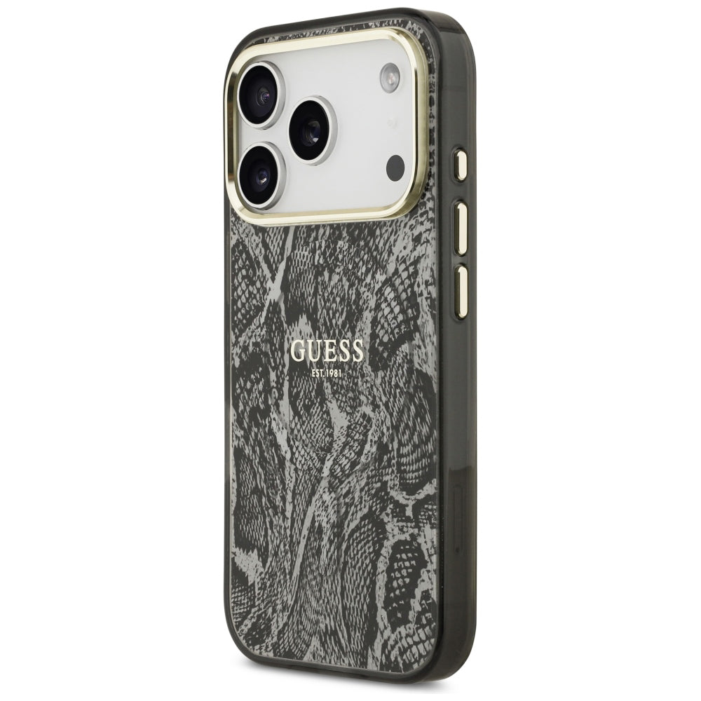 Husa de protectie Guess compatibil cu iPhone 17 Pro Max / iPhone 18 Pro Max, Negru