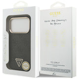 Husa de protectie Guess Hardcase 4G compatibil cu iPhone 17 Pro Max / iPhone 18 Pro Max, Negru