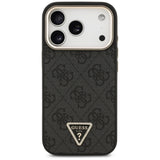 Husa de protectie Guess Hardcase 4G compatibil cu iPhone 17 Pro Max / iPhone 18 Pro Max, Negru