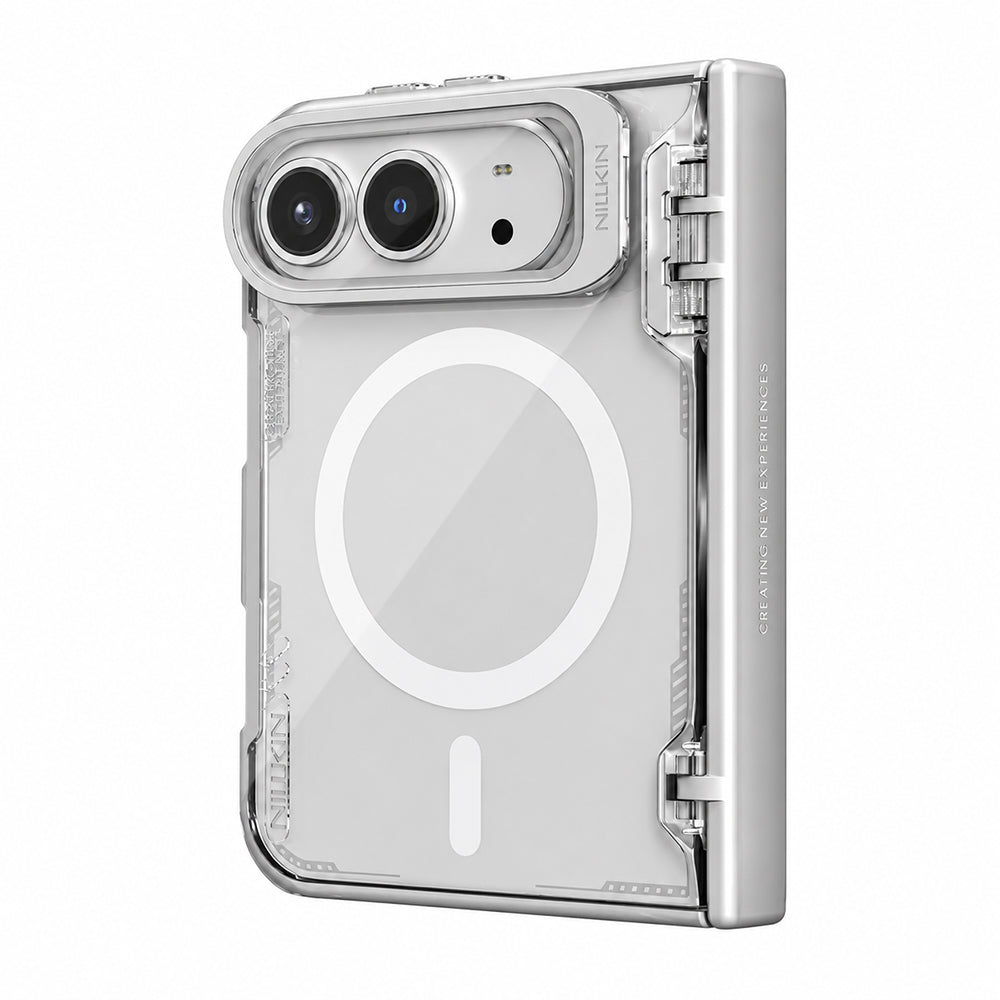 Husa de protectie Nillkin Iceblade Prop Magnetic compatibil cu iPhone Duo, Gri