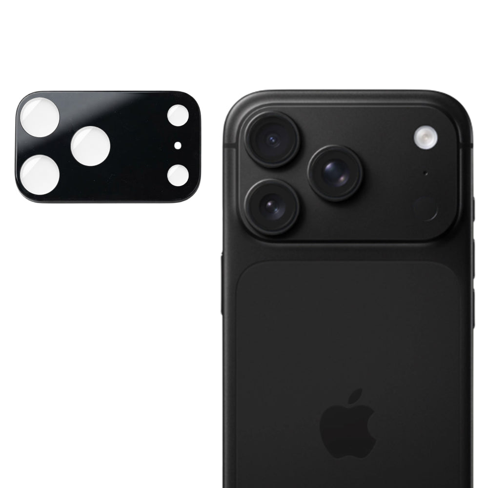 Folie de protectie Techsuit Full Camera Glass compatibil cu iPhone 18 Pro Max, Negru