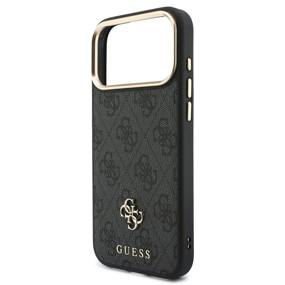 Husa de protectie Guess Hardcase 4G compatibil cu iPhone 18 Pro / iPhone 17 Pro, Negru